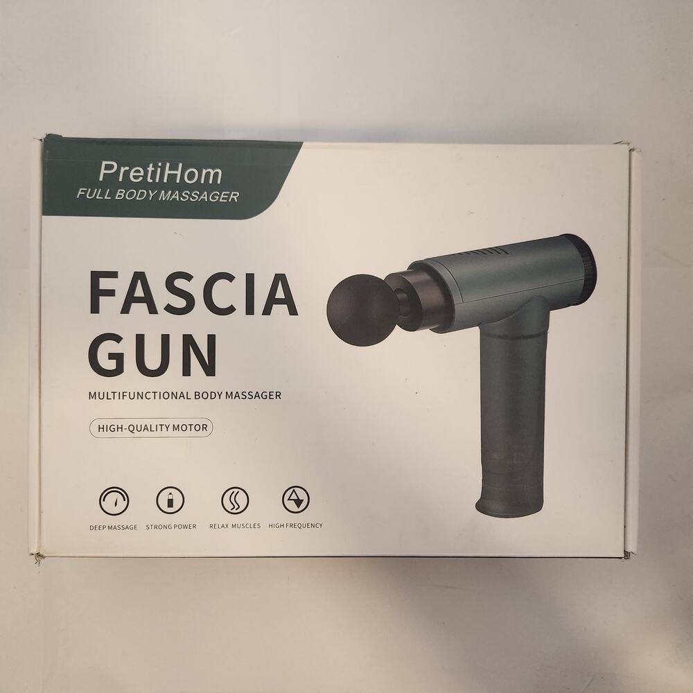 Pretihom Body Massager/Fascia Gun Tested works